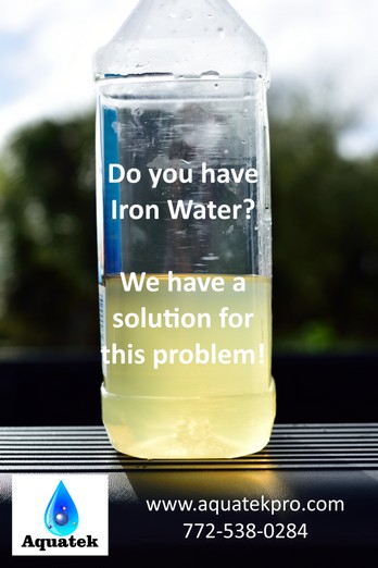 Have iron water - we have a solution Have iron water - we have a solution